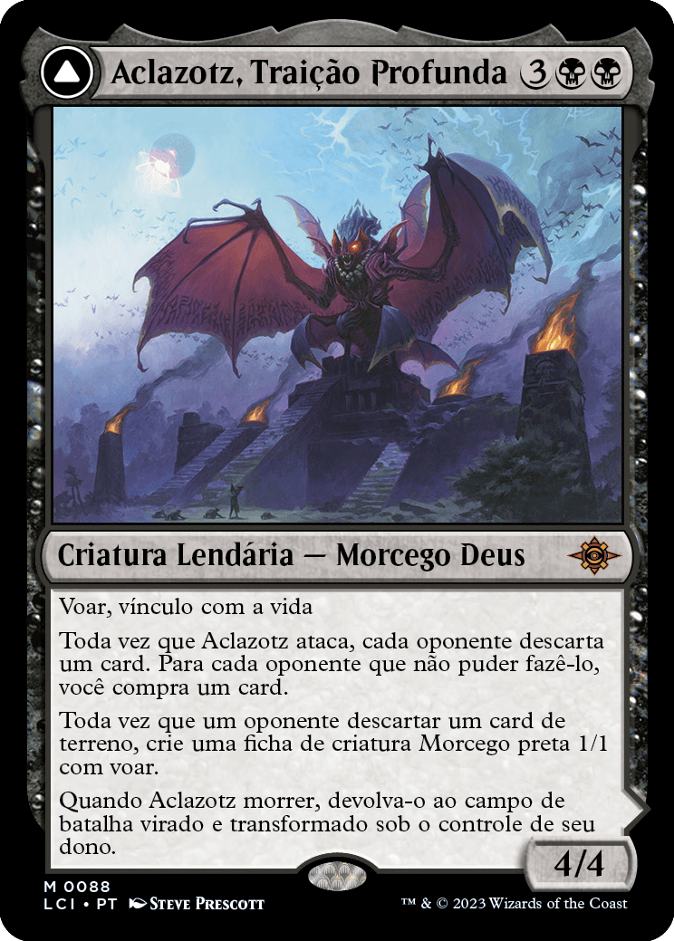 Aclazotz, Traição Profunda / Aclazotz, Deepest Betrayal - Magic: The Gathering - MoxLand