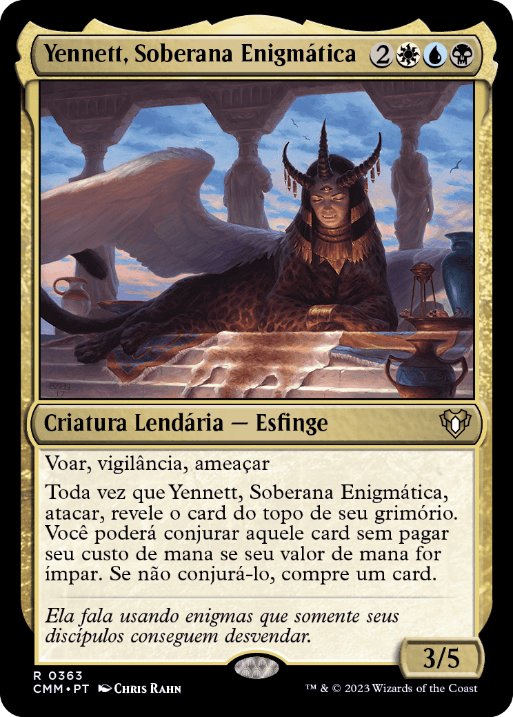 Yennett, Soberana Enigmática / Yennett, Cryptic Sovereign - Magic: The Gathering - MoxLand