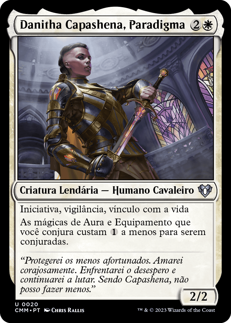 Danitha Capashena, Paradigma / Danitha Capashen, Paragon - Magic: The Gathering - MoxLand