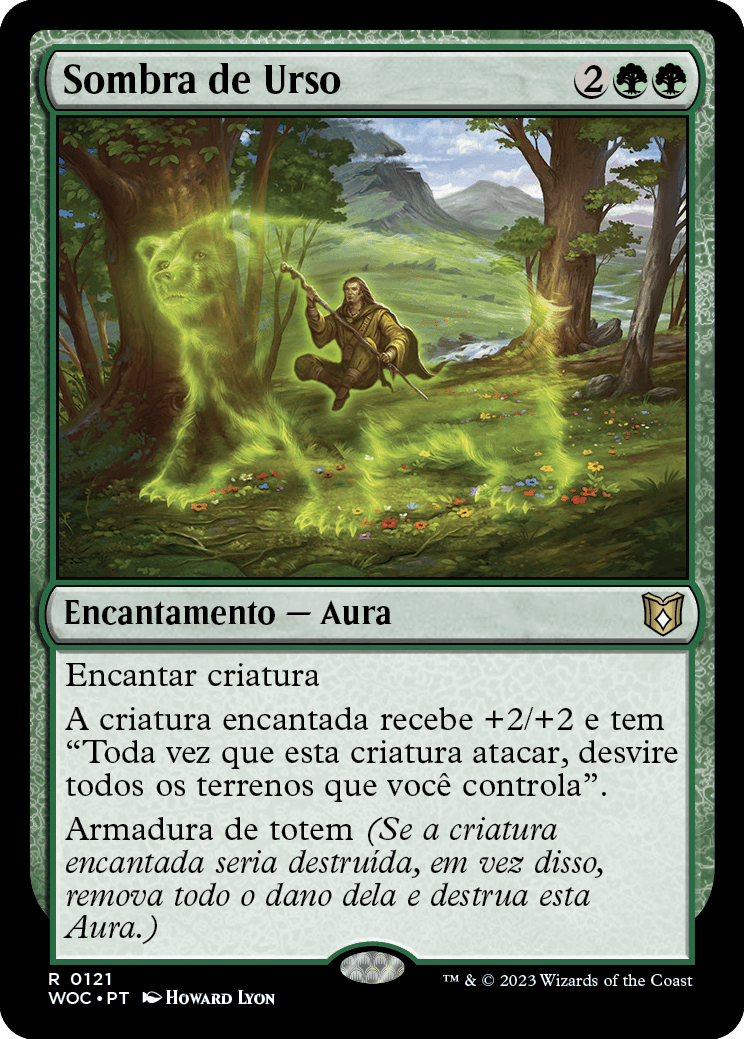 Sombra de Urso / Bear Umbra - Magic: The Gathering - MoxLand