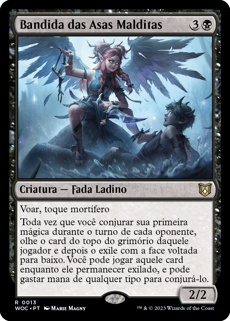 Bandida das Asas Malditas / Blightwing Bandit - Magic: The Gathering - MoxLand