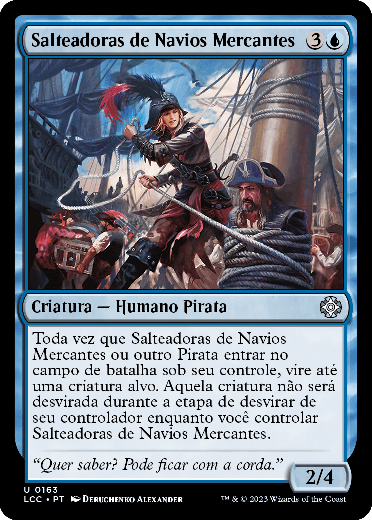 Salteadoras de Navios Mercantes / Merchant Raiders - Magic: The Gathering - MoxLand