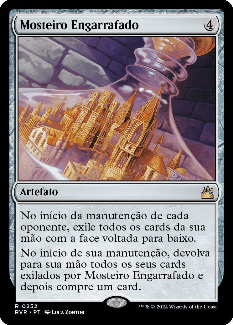 Mosteiro Engarrafado / Bottled Cloister - Magic: The Gathering - MoxLand