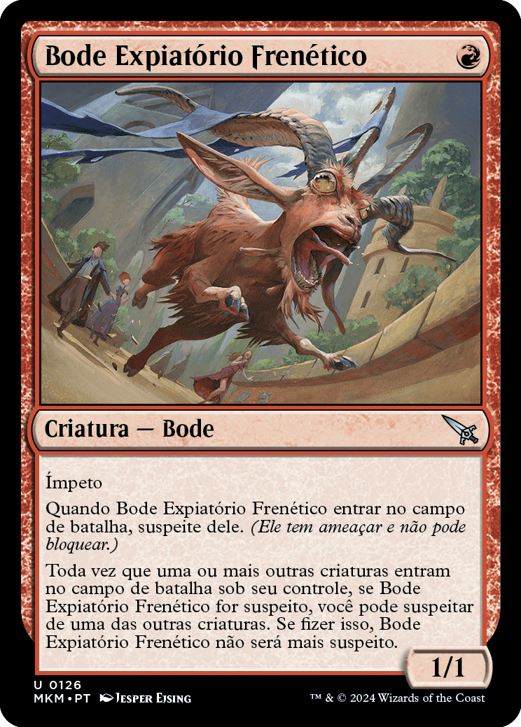 Bode Expiatório Frenético / Frantic Scapegoat - Magic: The Gathering - MoxLand