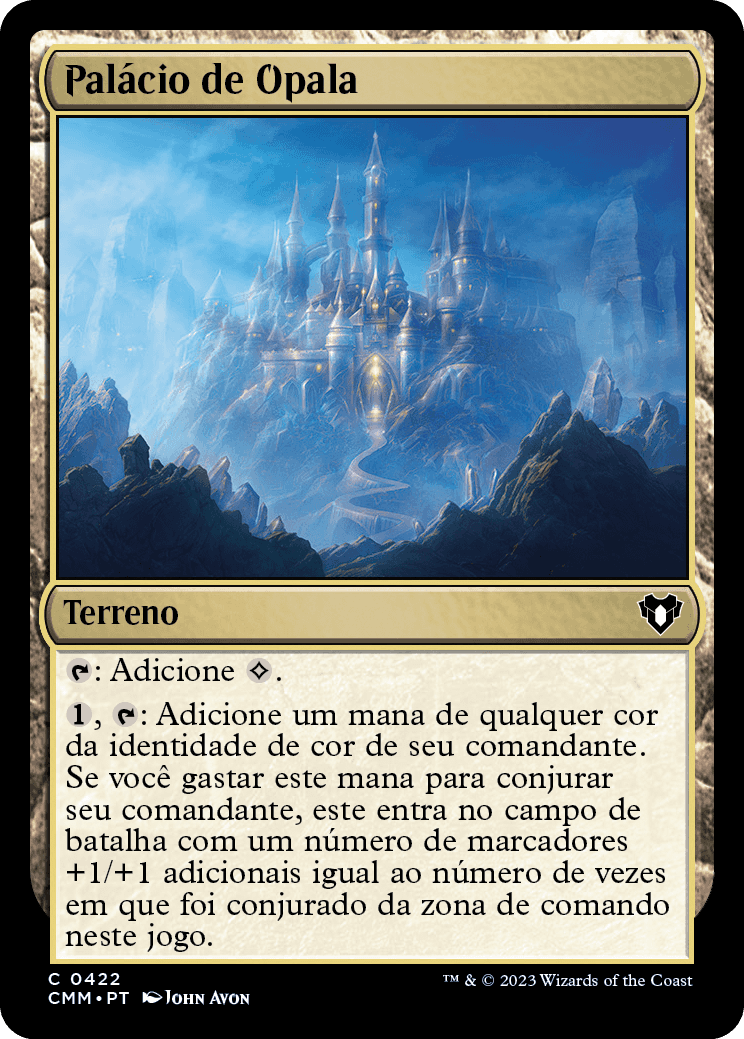 Palácio de Opala / Opal Palace - Magic: The Gathering - MoxLand