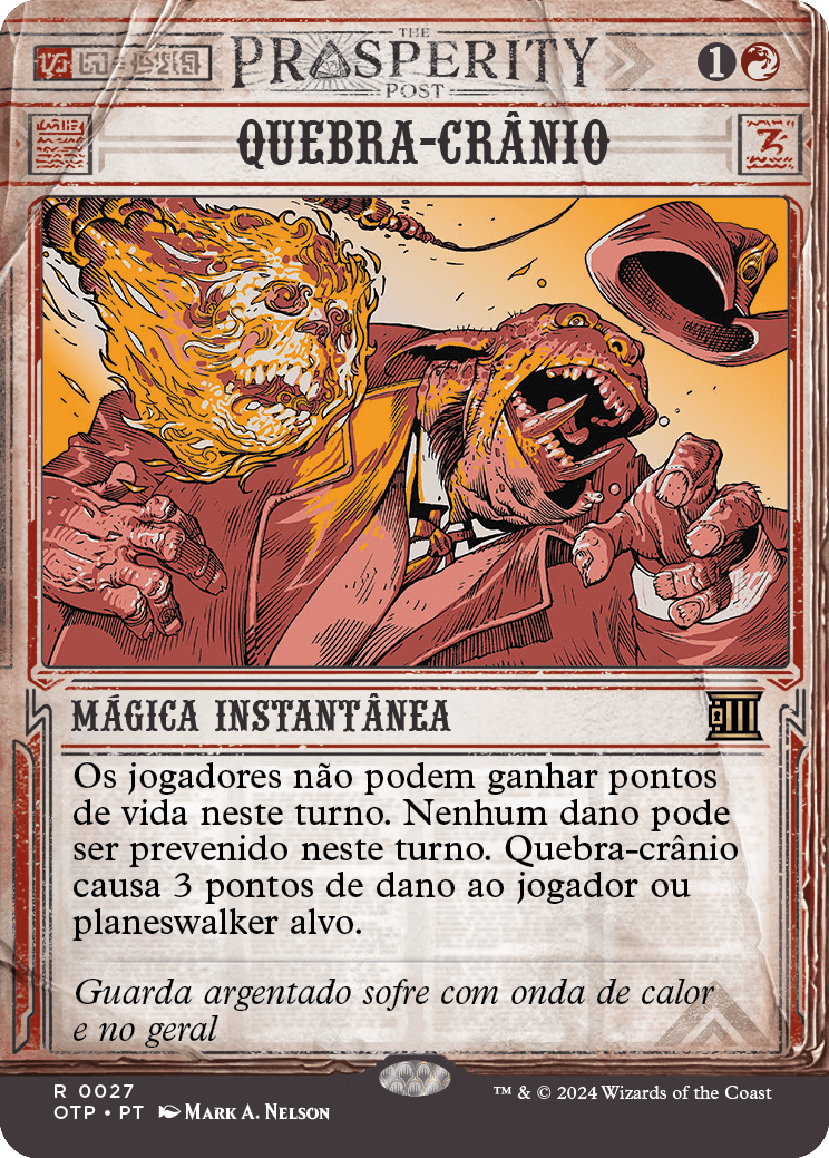 Quebra-crânio / Skullcrack - Magic: The Gathering - MoxLand