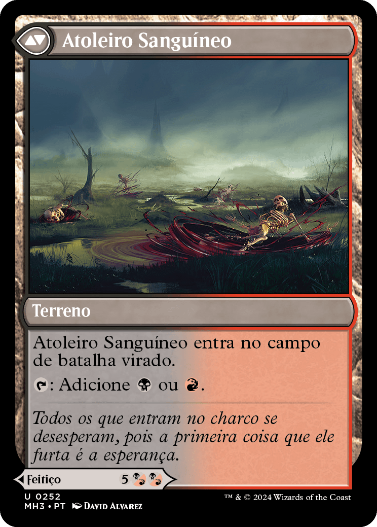 Percepção Ensanguentada / Bloodsoaked Insight - Magic: The Gathering - MoxLand