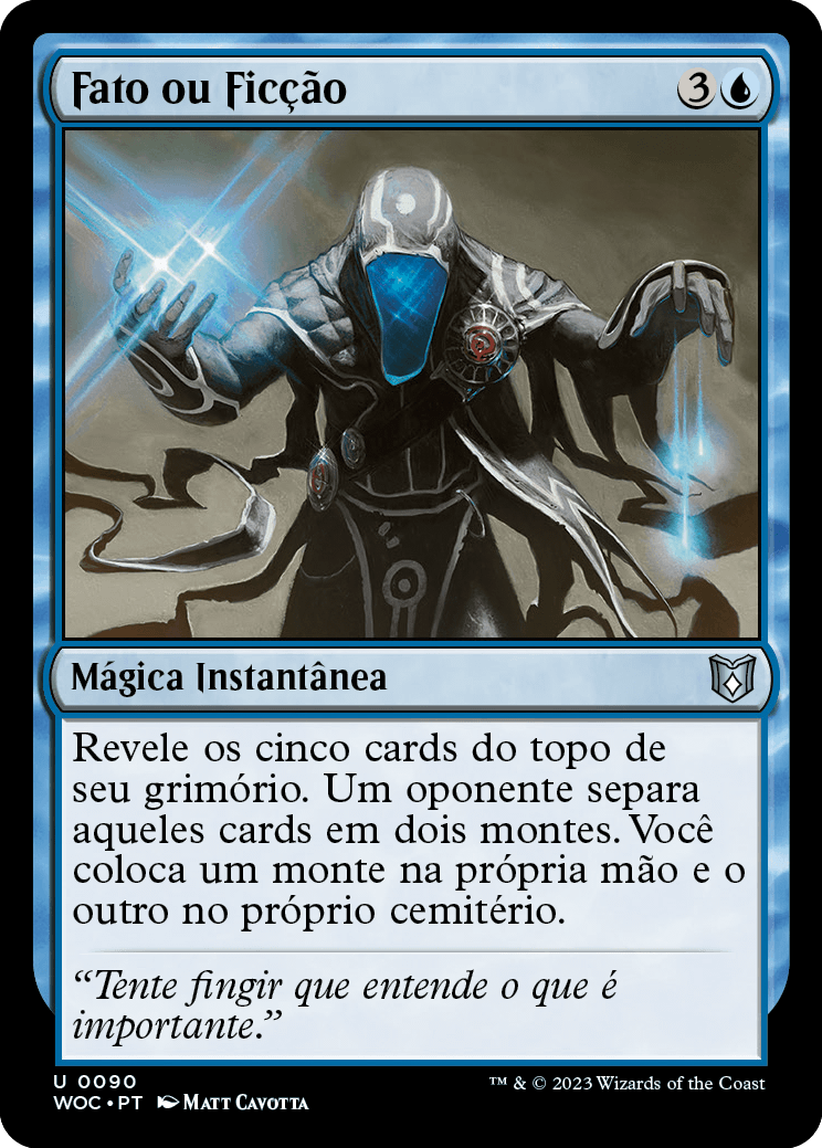 Fato ou Ficção / Fact or Fiction - Magic: The Gathering - MoxLand