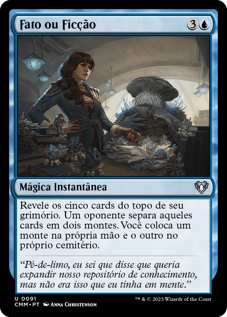 Fato ou Ficção / Fact or Fiction - Magic: The Gathering - MoxLand