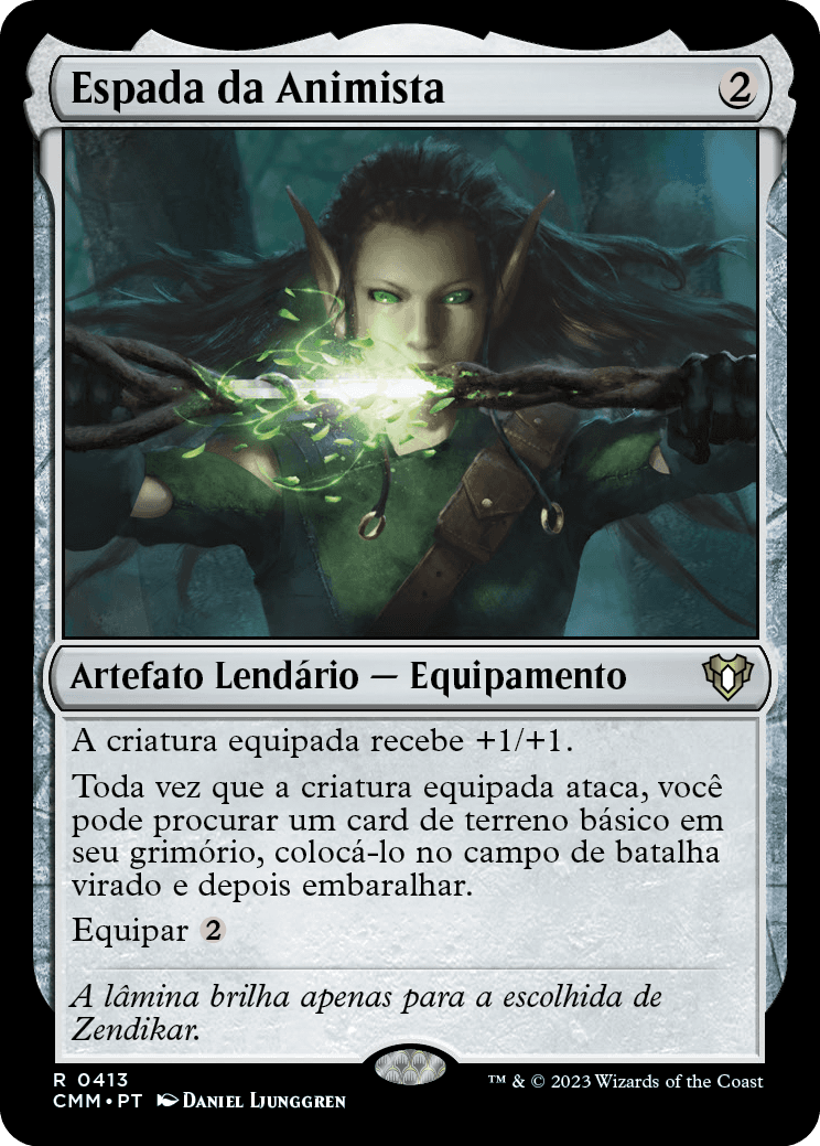 Espada da Animista / Sword of the Animist - Magic: The Gathering - MoxLand