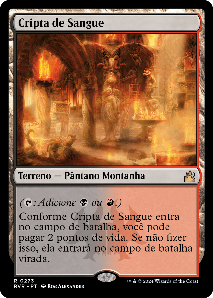 Cripta de Sangue / Blood Crypt - Magic: The Gathering - MoxLand