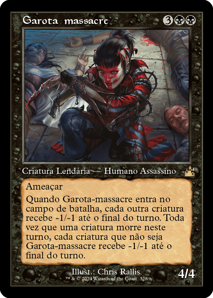 Garota-massacre / Massacre Girl - Magic: The Gathering - MoxLand