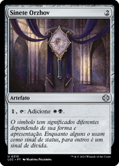 Sinete Orzhov / Orzhov Signet - Magic: The Gathering - MoxLand