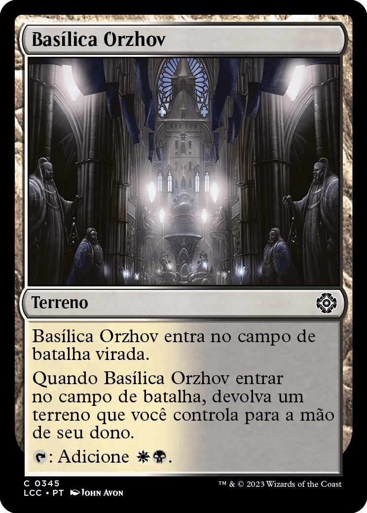 Basílica Orzhov / Orzhov Basilica - Magic: The Gathering - MoxLand