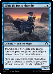 Sábia do Desconhecido / Sage of the Unknowable - Magic: The Gathering - MoxLand