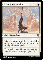 Espadas em Arados / Swords to Plowshares - Magic: The Gathering - MoxLand