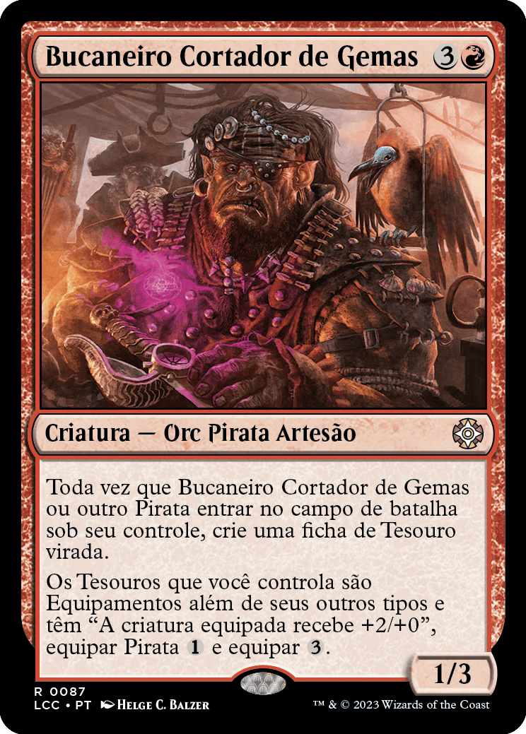 Bucaneiro Cortador de Gemas / Gemcutter Buccaneer - Magic: The Gathering - MoxLand