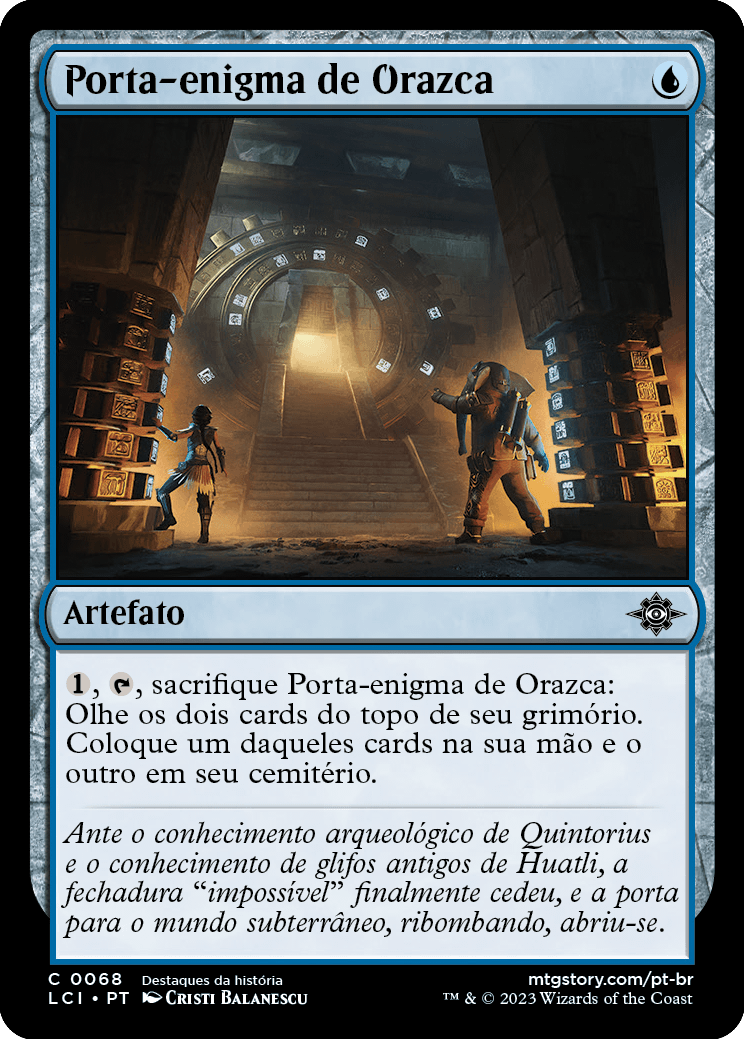 Porta Enigma de Orazca / Orazca Puzzle-Door - Magic: The Gathering - MoxLand