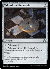 Talismã da Hierarquia / Talisman of Hierarchy - Magic: The Gathering - MoxLand