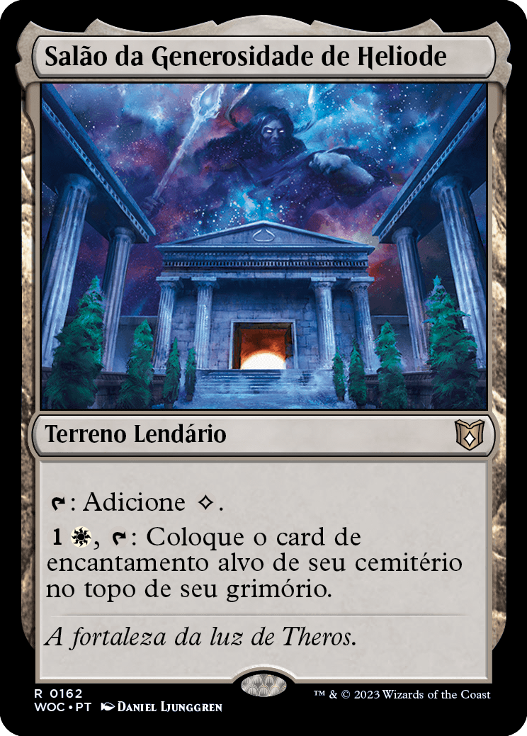 Salão da Generosidade de Heliode / Hall of Heliod's Generosity - Magic: The Gathering - MoxLand