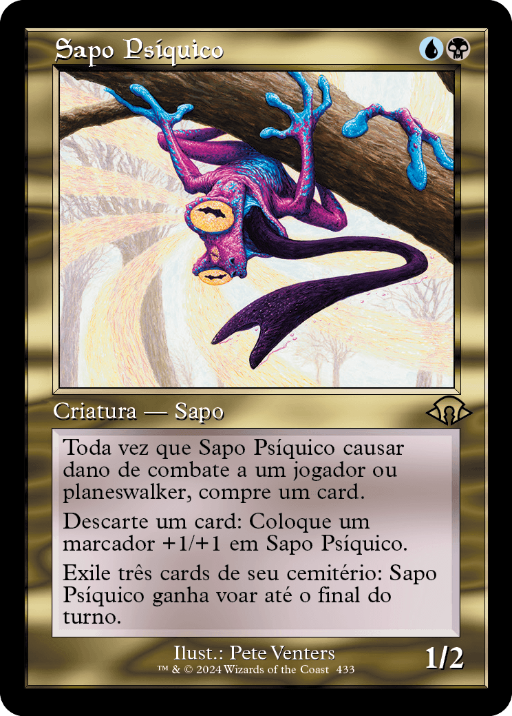 Sapo Psíquico / Psychic Frog - Magic: The Gathering - MoxLand