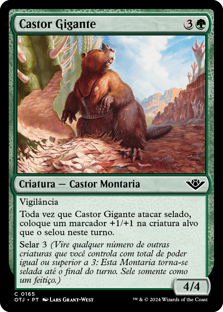 Castor Gigante / Giant Beaver - Magic: The Gathering - MoxLand