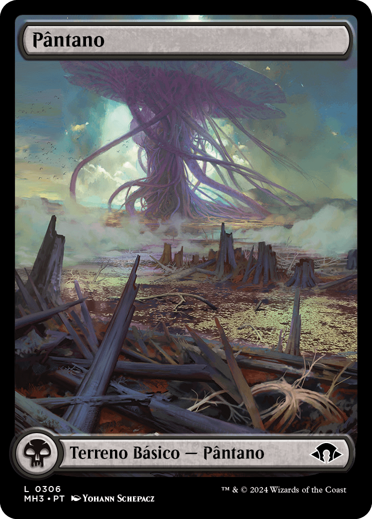 Pântano / Swamp - Magic: The Gathering - MoxLand