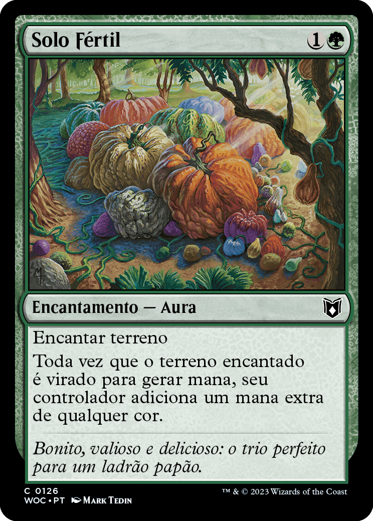 Solo Fértil / Fertile Ground - Magic: The Gathering - MoxLand