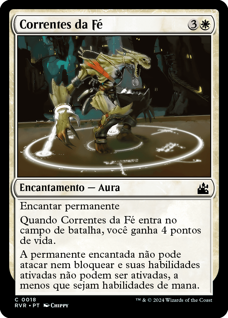 Correntes da Fé / Faith's Fetters - Magic: The Gathering - MoxLand