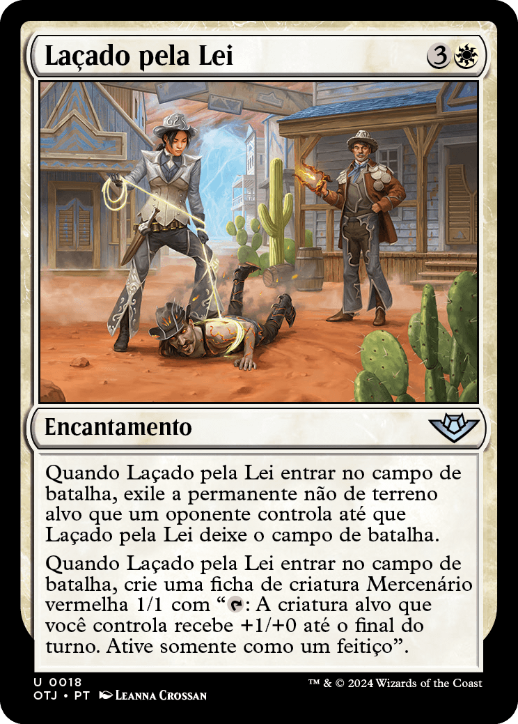 Laçado pela Lei / Lassoed by the Law - Magic: The Gathering - MoxLand