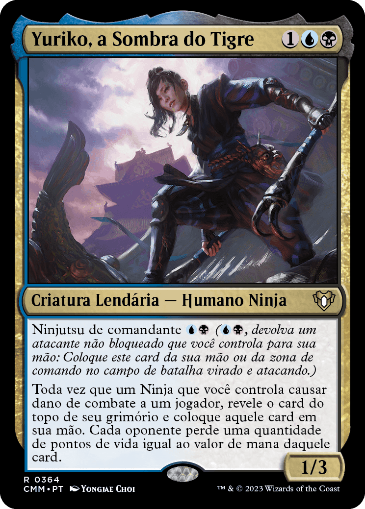 Yuriko, a Sombra do Tigre / Yuriko, the Tiger's Shadow - Magic: The Gathering - MoxLand