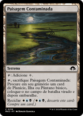 Paisagem Contaminada / Contaminated Landscape - Magic: The Gathering - MoxLand