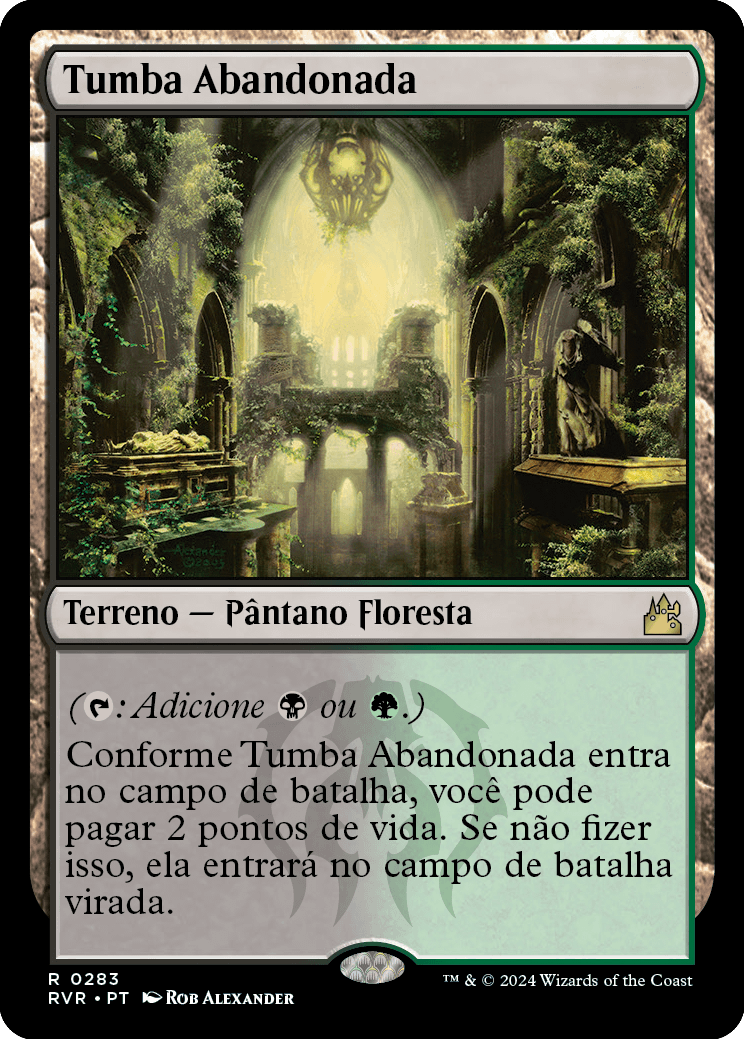 Tumba Abandonada / Overgrown Tomb - Magic: The Gathering - MoxLand