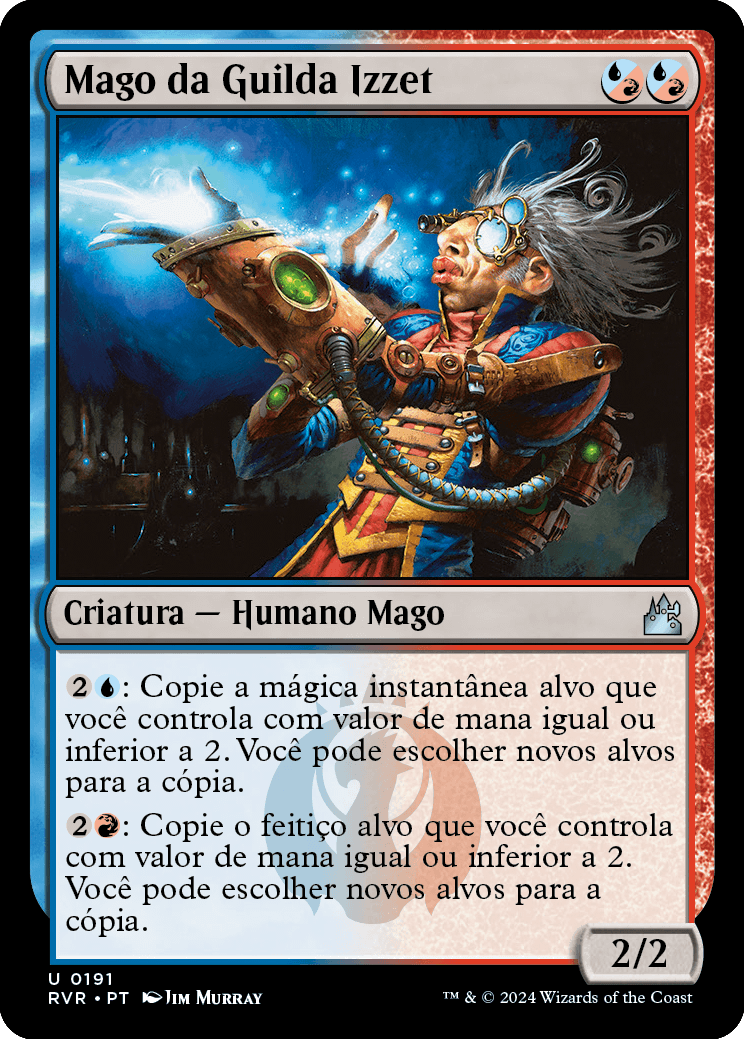 Mago da Guilda Izzet / Izzet Guildmage - Magic: The Gathering - MoxLand