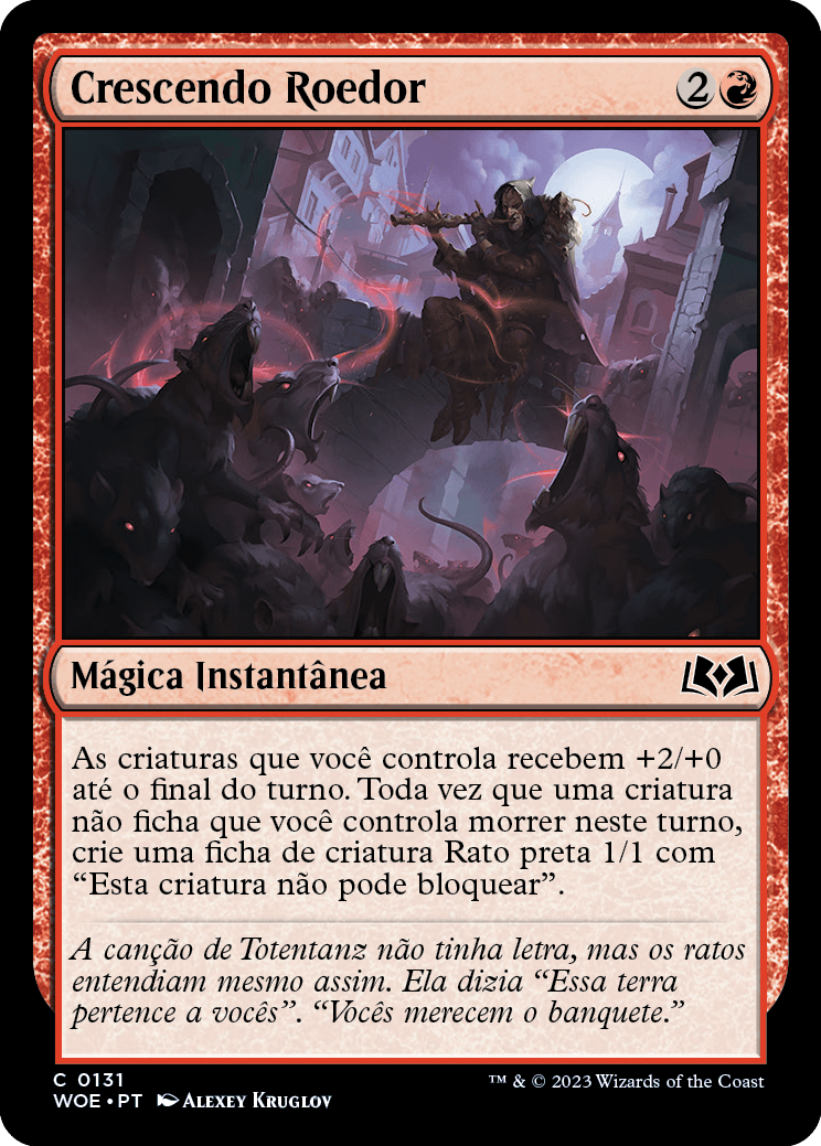 Crescendo Roedor / Gnawing Crescendo - Magic: The Gathering - MoxLand