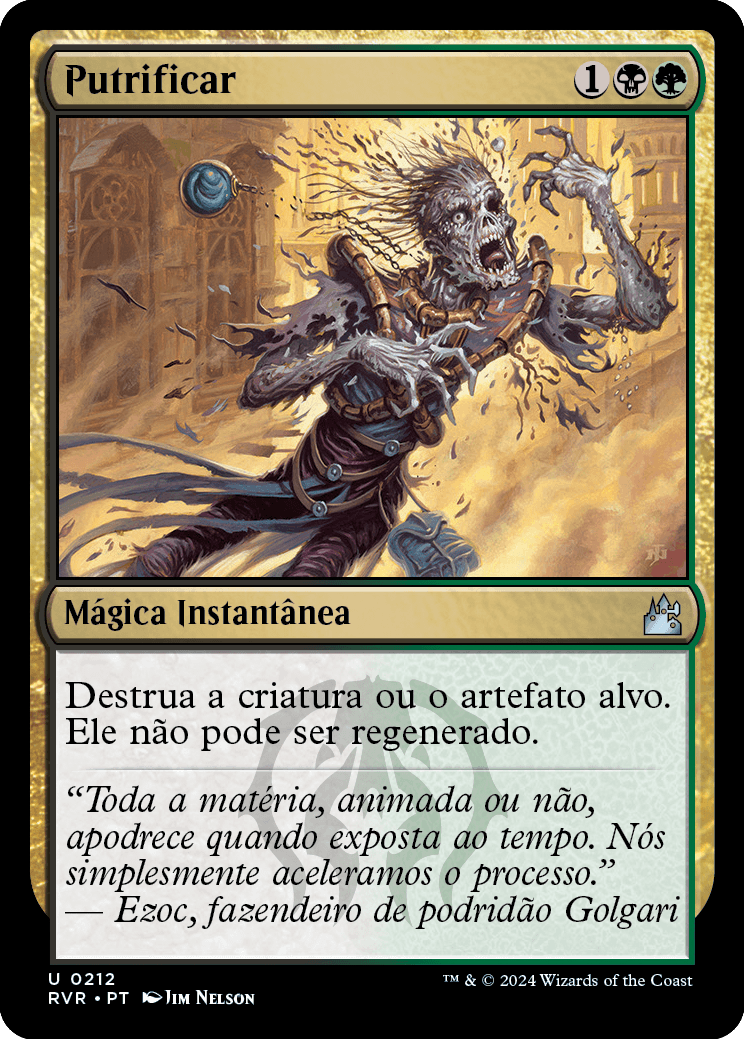 Putrificar / Putrefy - Magic: The Gathering - MoxLand