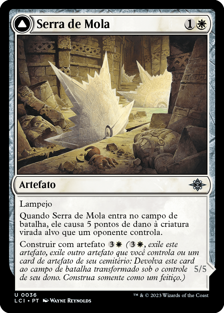 Serra de Mola / Spring-Loaded Sawblades - Magic: The Gathering - MoxLand