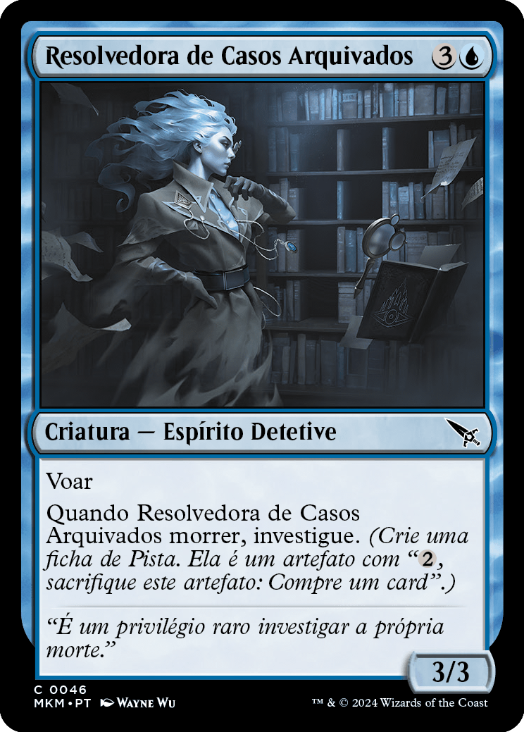 Resolvedora de Casos Arquivados / Cold Case Cracker - Magic: The Gathering - MoxLand