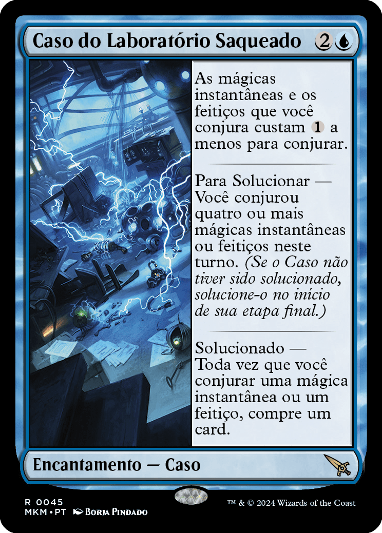 Caso do Laboratório Saqueado / Case of the Ransacked Lab - Magic: The Gathering - MoxLand