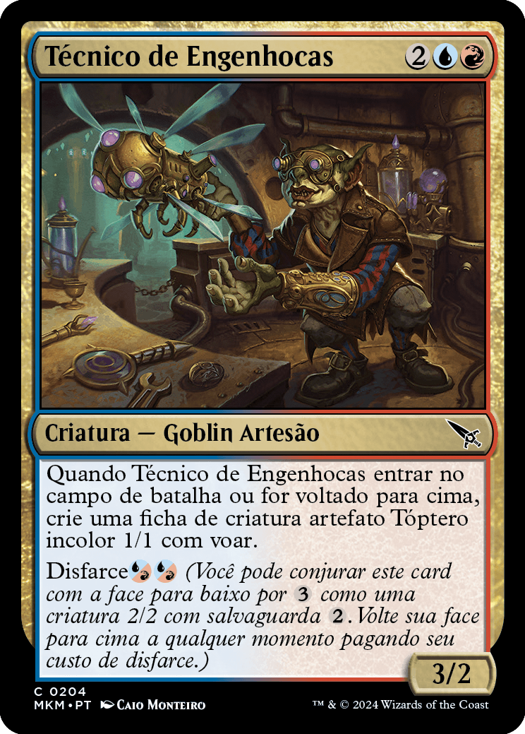 Técnico de Engenhocas / Gadget Technician - Magic: The Gathering - MoxLand