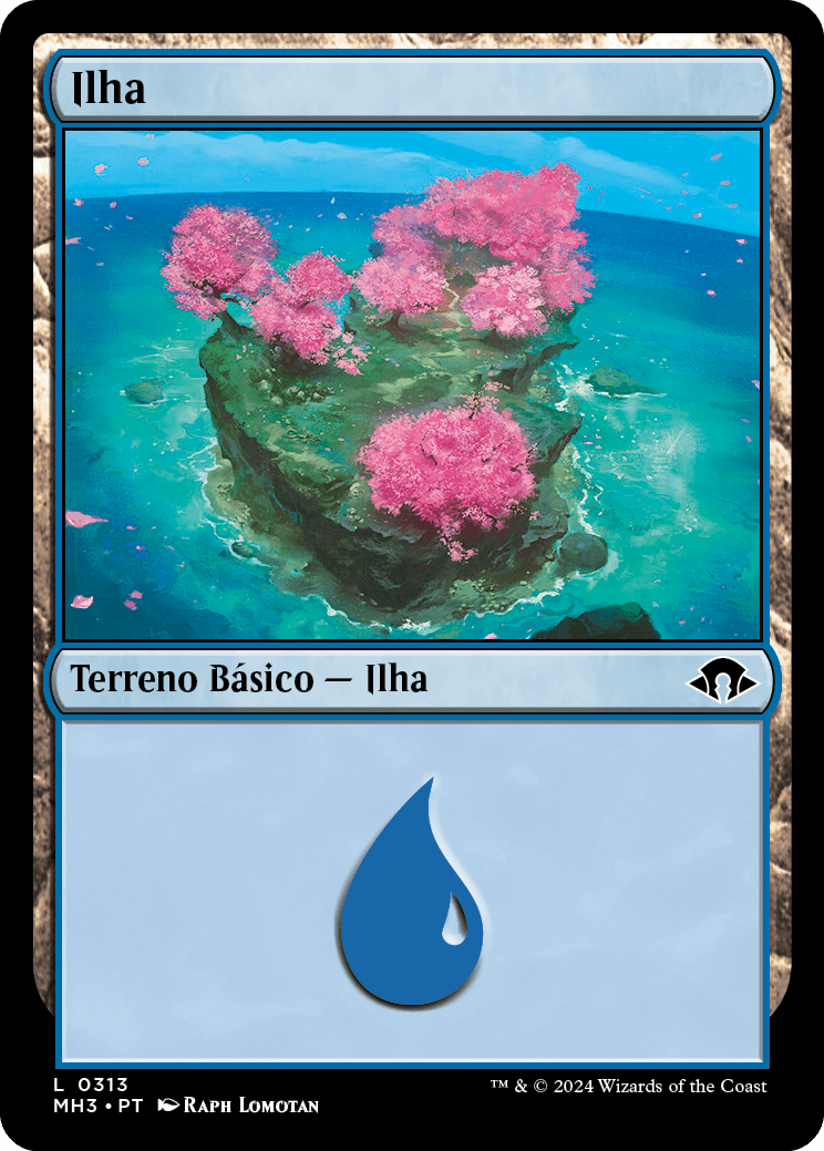 Ilha / Island - Magic: The Gathering - MoxLand