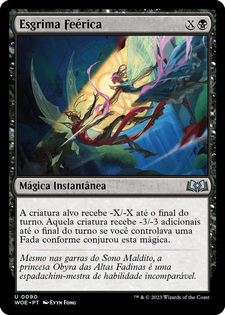 Esgrima Feérica / Faerie Fencing - Magic: The Gathering - MoxLand