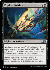 Esgrima Feérica / Faerie Fencing - Magic: The Gathering - MoxLand