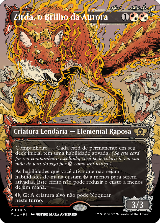 Zirda, o Brilho da Aurora / Zirda, the Dawnwaker - Magic: The Gathering - MoxLand