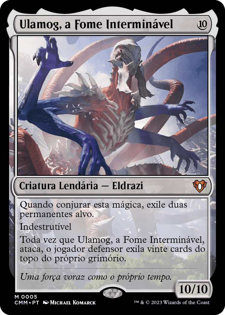 Ulamog, a Fome Interminável / Ulamog, the Ceaseless Hunger - Magic: The Gathering - MoxLand