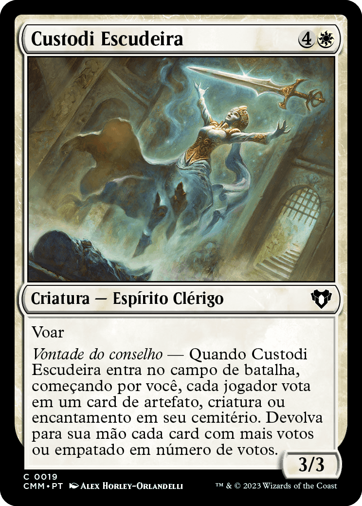 Custodi Escudeira / Custodi Squire - Magic: The Gathering - MoxLand