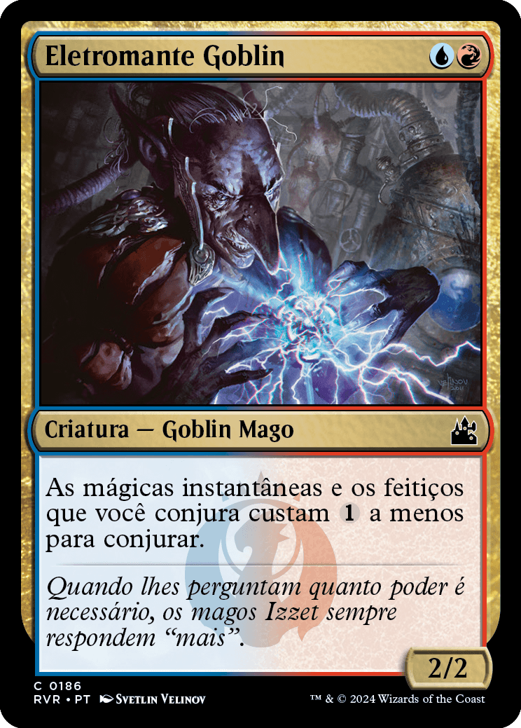 Eletromante Goblin / Goblin Electromancer - Magic: The Gathering - MoxLand