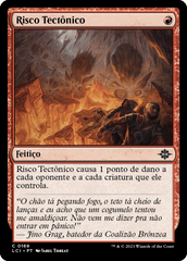 Risco Tectônico / Tectonic Hazard - Magic: The Gathering - MoxLand