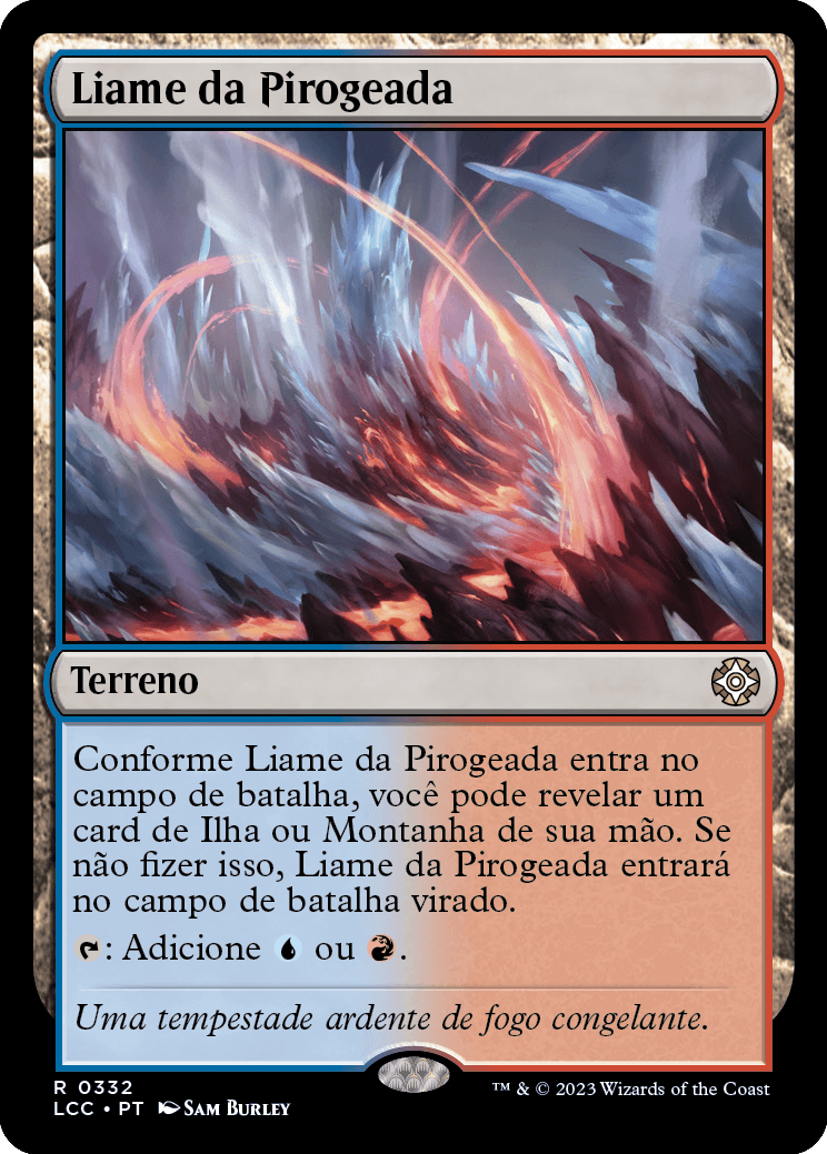 Liame da Pirogeada / Frostboil Snarl - Magic: The Gathering - MoxLand