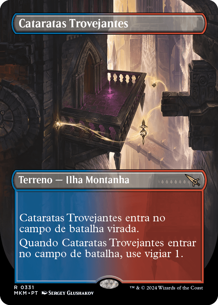 Cataratas Trovejantes / Thundering Falls - Magic: The Gathering - MoxLand